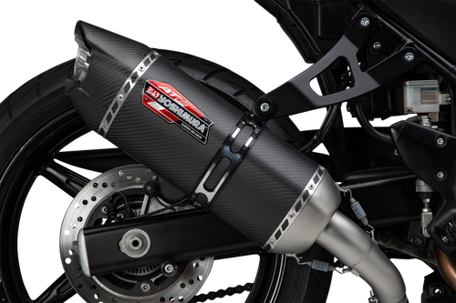 Yoshimura RS-12 ADV Exhaust for Street At2 Series with Matte Carbon Fiber End Cap - Part 11670BM222