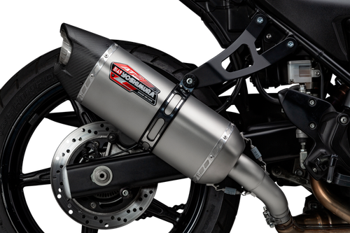 Yoshimura RS-12 ADV AT2 Street Exhaust with Matte Carbon Fiber End Cap – Part #11670BM522