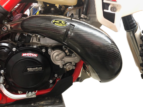 P3 Pipe Guard Carbon Max Coverage Beta - High-Impact Carbon, Fiberglass & Kevlar® Composite