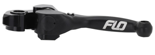FLO Motorsports Shorty Clutch Lever Braktek Black - Part Number SHORTCL-729BLK