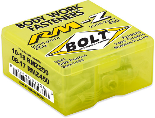 BOLT Full Plastic Fastener Kit for Suzuki - Part Number SUZ-0810004