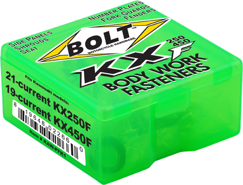 BOLT KAW-PFK1 Body Work Fastener Kit for Kawasaki Plastic Installation