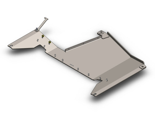Clayton Transfer Case Skid Plate for Jeep Wrangler JK 2012-2018 Part #4108112