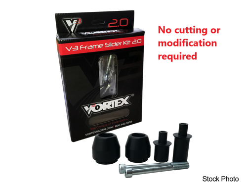 Vortex V3 2.0 Frame Sliders for Yamaha - Black