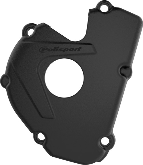 POLISPORT Ignition Cover Protector Black – Model 64-0822B for Enhanced Impact Resistance