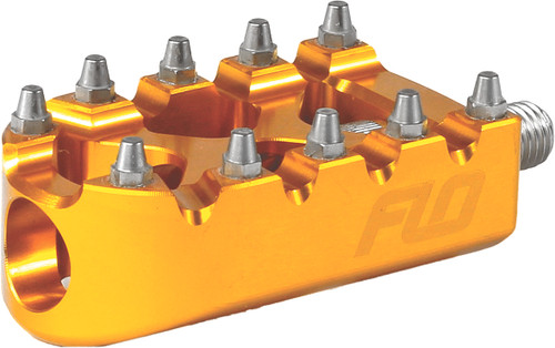 FLO Motorsports Moto Style Shift Peg Gold - Part FPEG-802GLD