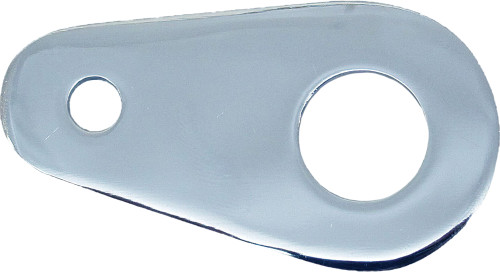 HARDDRIVE 301186 Chrome Switch Bracket with 7/8" Hole for OEM and Custom Builds
