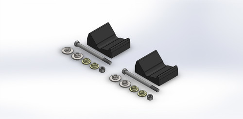 SLYDOG MKTPOL002 Pr /Sly Dog Mount Kit for Polaris IQ, IQ R, and Fusion 3/8"