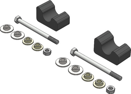 SLYDOG MKTARC003 Premium Mount Kit for A/C HCR /10mm