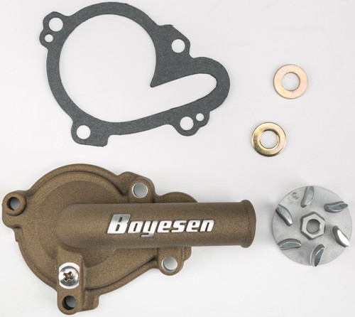 Boyesen WPK-37M Water Pump Cover & Impeller Kit for Enhanced Cooling Efficiency