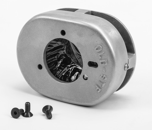 OLD STF Mini Ed Air Cleaner Tumbled - Compact Vintage Style with K&N High Flow Filter