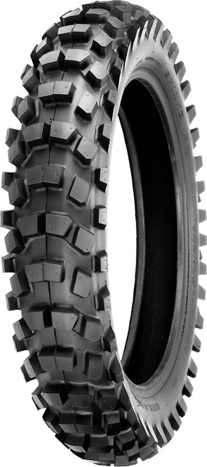 Shinko Tire 520 Series Rear 90/100-14 49M Bias TT - Durable Off-Road Tire for Intermediate to Hard Terrain