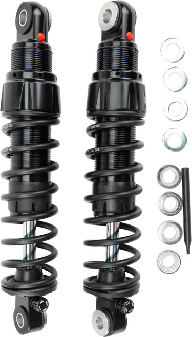 HardDrive R0800142-1 Monotube Shock Absorber for Harley FXR 12.5" with Speed Adaptive Valving by RacingBros