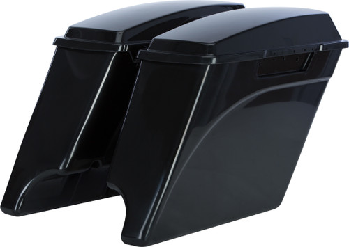 HardDrive ABS Stretched Saddlebags with Lids for Touring 1997-2013, Part #105013