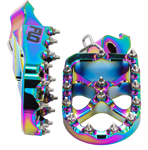 FLO MOTORSPORTS Pro Series Foot Pegs Jet Fuel Suzuki FPEG-796JET