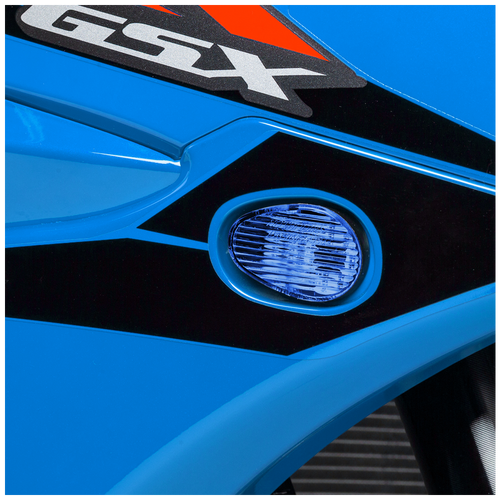 HOTBODIES Racing Flush Mount Signal Turn Signal Blue for Honda - Part Number 61701-0102