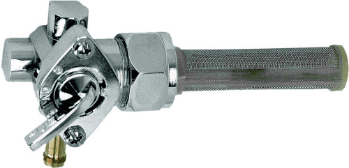 HardDrive Petcock with Viton Gasket 13/16 Right Spigot for Harley Davidson Big Twin and Sportster