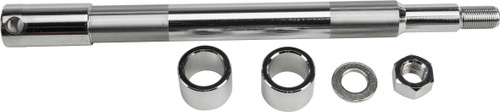 HardDrive Chrome Front Axle Kit for Harley FLH/Flt 2008 and Up, Part 339190