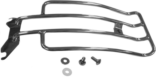 HardDrive Solo Luggage Rack Chrome for Harley-Davidson FLSTF 2005-2017 - Part C77-0075
