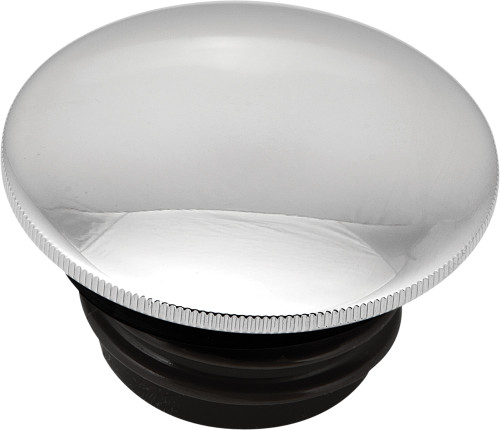 HARDDRIVE Gas Cap Screw-In Smooth Non-Vented Chrome for Harley Davidson 1996-2020