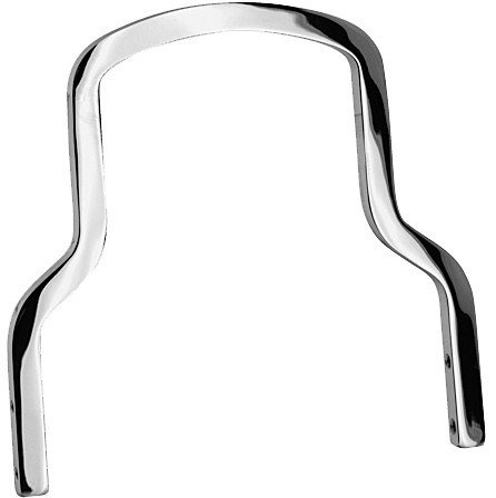 HardDrive Shorty Sissy Bar Chrome for Harley FXD 2002-2005 Part #086051