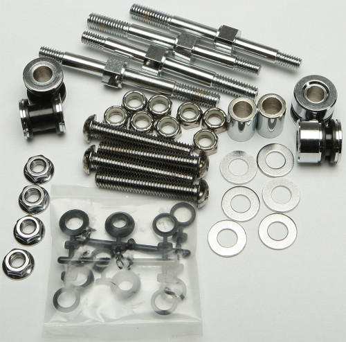 HardDrive Chrome Docking Hardware Kit for Harley FLSTC 00-02 – Part Number 086087