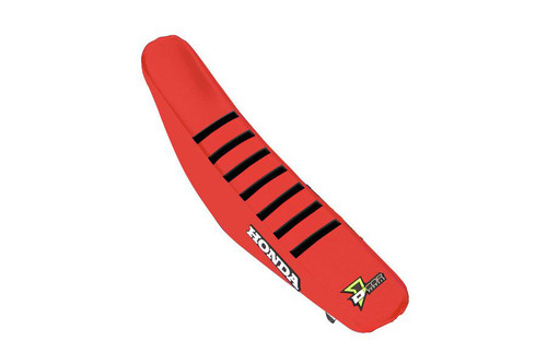 D-COR Seat Cover Red with Ribs for Enhanced Traction and Durability