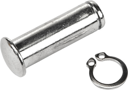 HardDrive 26-0619 Clutch Pivot Pin Kit with Clips - 10 Pack, Black or Chrome Finish