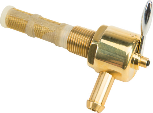 HardDrive Brass Petcock Round 3/8 Inch Right Side Position (Part #022684)