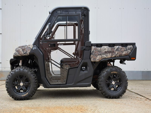 Open Trail Kolpin Full UTV Cab with Safety Glass Windshield and Polycarbonate Doors