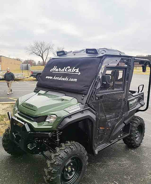 Open Trail Full UTV Cab with Safety Glass Windshields and Sound Insulation