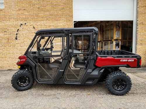 Open Trail Kolpin Full UTV Cab with Safety Glass Windshield and Sound Insulated Roof