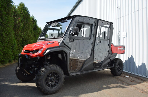 Open Trail Kolpin Cab with Safety Glass Windshield and Sound-Insulated Roof