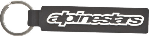 Alpinestars Linear Keyfob with Raised Logo - Polyurethane Key Chain