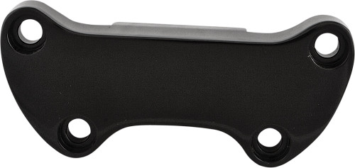 Hardrive H Bar Clamp Smooth with Skirt Black - Part 03-0106A-NUB