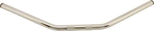 HardDrive 096343 1-Inch Drag Bar with Chrome Finish - Classic Custom Motorcycle Handlebars