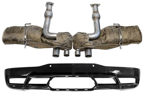 Chevrolet C8 Corvette SOUL Z06 Exhaust Conversion Package - Valved / Catback Only