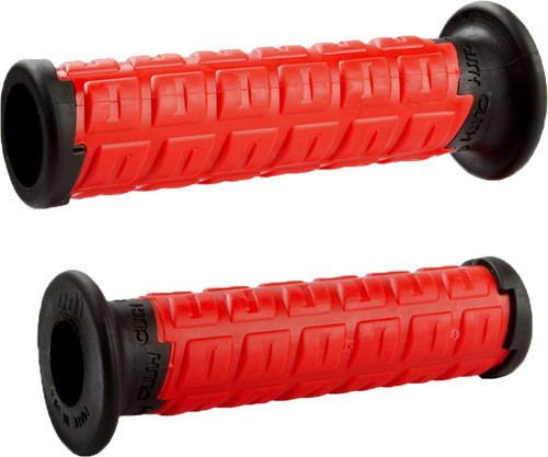 ODI Street Grip Cush Red/Black - Part S10CHR for Enhanced Comfort and Control