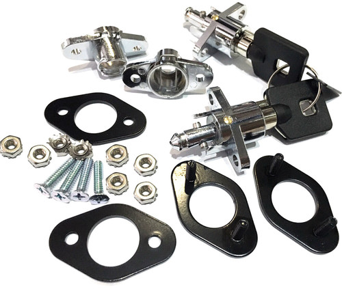 HardDrive Universal Saddlebag Lock Kit for Leather Bags - Part #370035