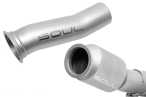 718 Boxster / Cayman SOUL Competition Downpipe Conversion Kits - Sport (high-flow catalyst)
