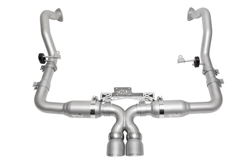 Porsche 987.2 Boxster / Cayman SOUL Race Exhaust System - PDK / Straight Cut Brushed