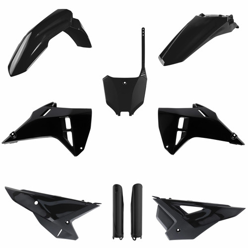 POLISPORT Plastic Kit for Honda CRF – Black, Part Number 91600