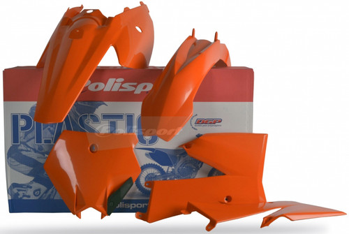 Polisport Plastic Body Kit in Orange for Off-Road Vehicles - Part Number 90131