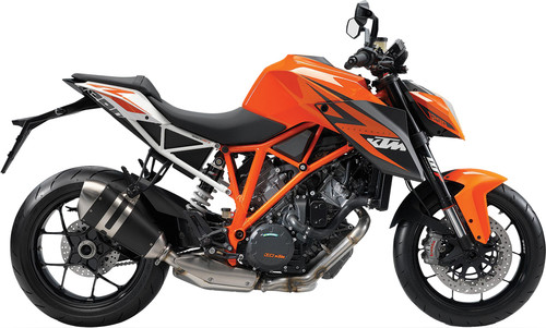 NEW-RAY Replica 1:12 Scale KTM Superduke 1290 Orange Super Sport Bike (Part #57653)