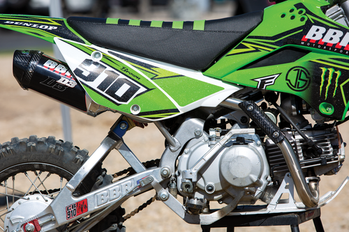 BBR Tall Seat Assembly for Kawasaki KLX110 – Enhanced Comfort and Quality
