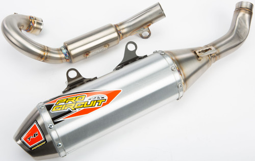 PRO CIRCUIT P/C T-6 Stainless Steel Exhaust System for KTM 450 SXF and XC Models (2018-2019)