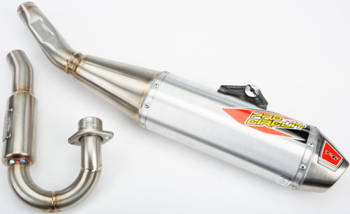 PRO CIRCUIT T-6 Stainless Steel Exhaust System Part 0121945G for Off-Road and Closed Course Riding