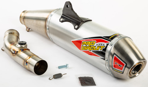PRO CIRCUIT T-6 Slip-On Silencer Part Number 0141925A for Off-Road and Trail Riding