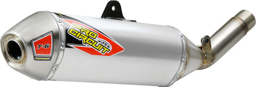 PRO CIRCUIT T-6 Slip-On Silencer for Honda CRF450X (2019-2022)