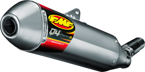 FMF Q4 Hex S/A Slip-On Exhaust for Enhanced Performance and Reduced Noise